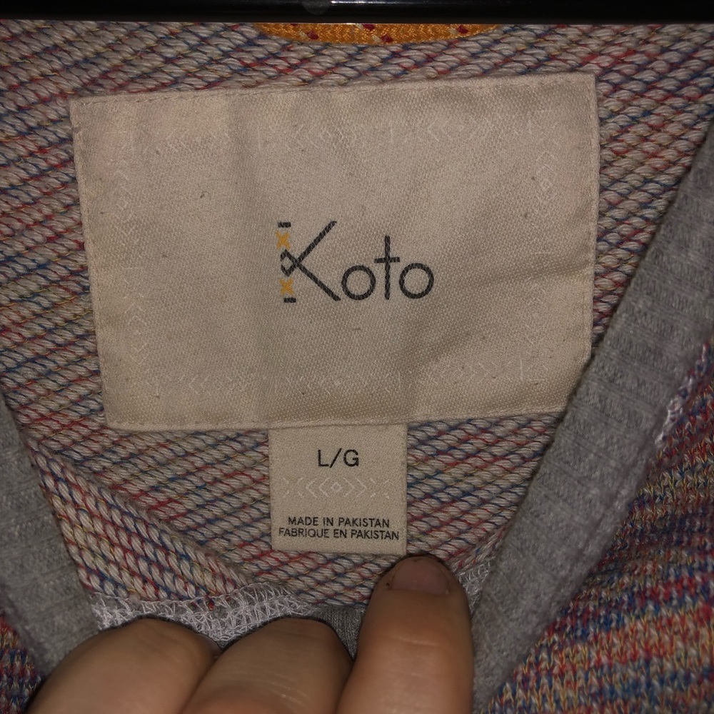 multicolor sweater - Picture 2 of 4